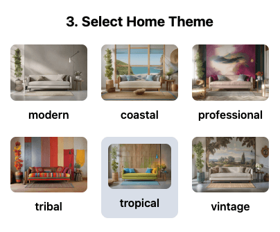 sofa living space